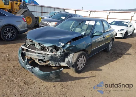 2001 Nissan Sentra Gxe из США, поврежденный, VIN 3N1CB51D51L465337